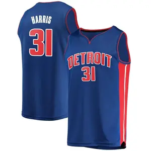 Detroit Pistons Fast Break Blue Joe Harris Jersey - Icon Edition - Men's