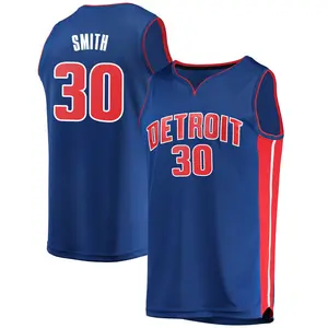 Detroit Pistons Fast Break Blue Joe Smith Jersey - Icon Edition - Youth