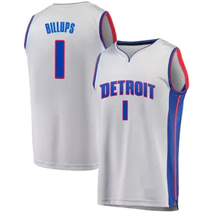 Detroit Pistons Fast Break Gray Chauncey Billups Alternate Jersey - Statement Edition - Youth