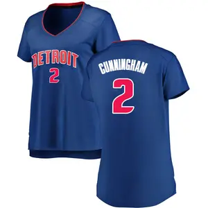 Detroit Pistons Fast Break Royal Cade Cunningham Jersey - Icon Edition - Women's