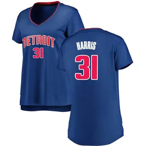 Detroit Pistons Fast Break Royal Joe Harris Jersey - Icon Edition - Women's
