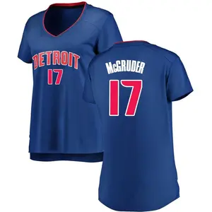 Detroit Pistons Fast Break Royal Rodney McGruder Jersey - Icon Edition - Women's