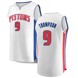 Detroit Pistons Fast Break White Ausar Thompson Jersey - Association Edition - Men's