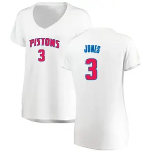 Detroit Pistons Fast Break White Isaac Jones Jersey - Association Edition - Women's