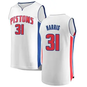 Detroit Pistons Fast Break White Joe Harris Jersey - Association Edition - Youth