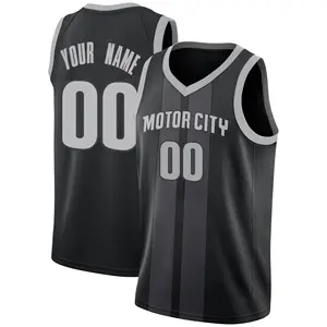 Detroit Pistons Swingman Black Custom 2018/19 Jersey - City Edition - Men's