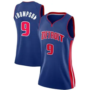 Detroit Pistons Swingman Blue Ausar Thompson Jersey - Icon Edition - Women's