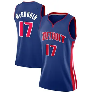 Detroit Pistons Swingman Blue Rodney McGruder Jersey - Icon Edition - Women's