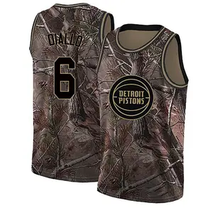 Detroit Pistons Swingman Camo Hamidou Diallo Realtree Collection Jersey - Men's