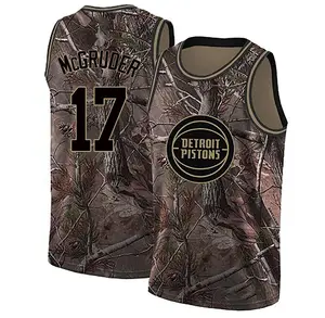 Detroit Pistons Swingman Camo Rodney McGruder Realtree Collection Jersey - Men's