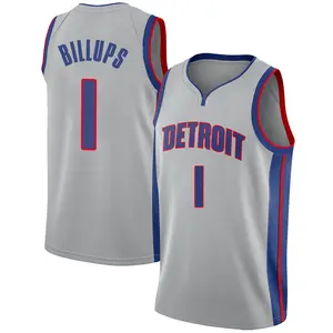 Detroit Pistons Swingman Chauncey Billups Silver Jersey - Statement Edition - Men's