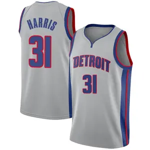 Detroit Pistons Swingman Joe Harris Silver Jersey - Statement Edition - Youth