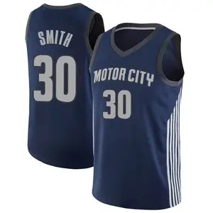 Detroit Pistons Swingman Navy Joe Smith Jersey - City Edition - Youth