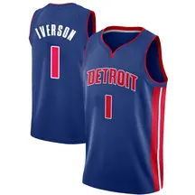 detroit pistons allen iverson jersey