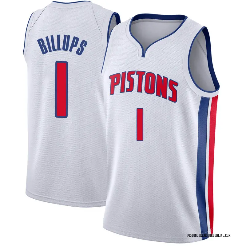 Nike Detroit Pistons Swingman White Chauncey Billups Jersey - Association Edition - Youth